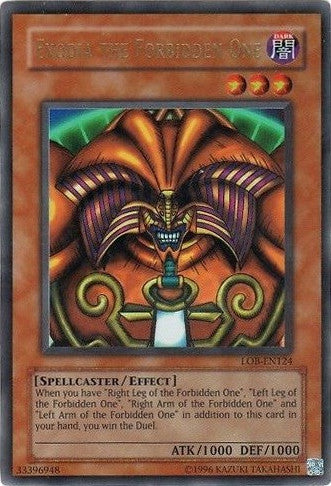 Exodia the Forbidden One [LOB-EN124] Ultra Rare | Dragon's Lair Comics and Fantasy Houston TX
