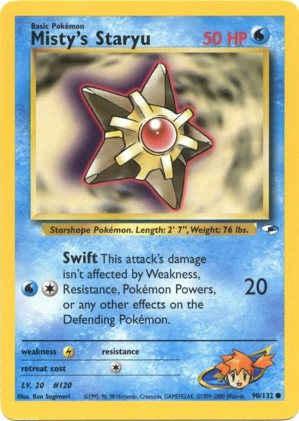 Misty's Staryu (90/132) [Gym Heroes Unlimited] | Dragon's Lair Comics and Fantasy Houston TX