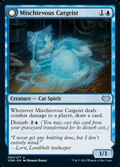 Mischievous Catgeist // Catlike Curiosity [Innistrad: Crimson Vow] | Dragon's Lair Comics and Fantasy Houston TX