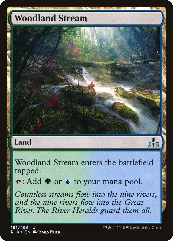 Woodland Stream [Rivals of Ixalan] | Dragon's Lair Comics and Fantasy Houston TX