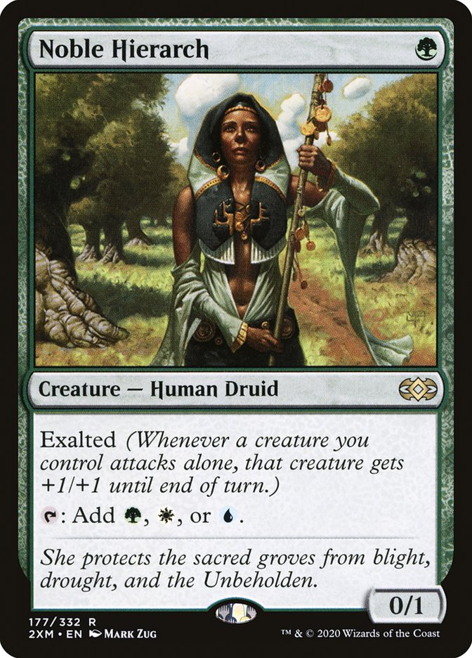 Noble Hierarch [Double Masters] | Odin's Place