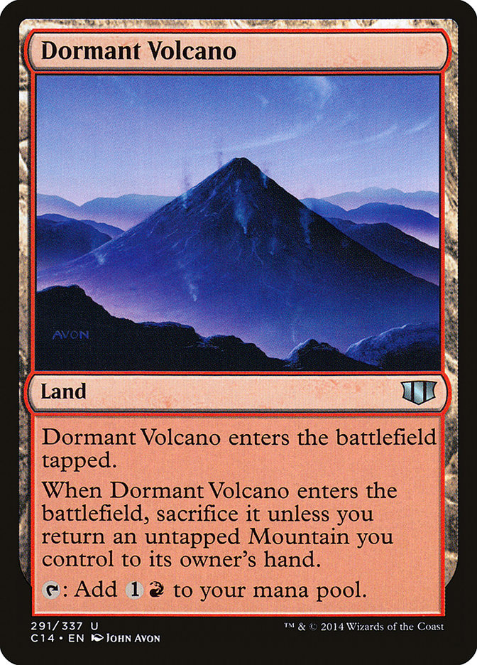 Dormant Volcano [Commander 2014] | Dragon's Lair Comics and Fantasy Houston TX