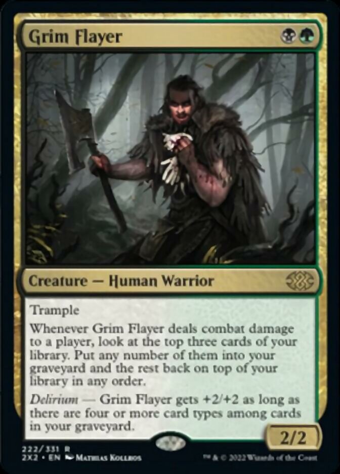 Grim Flayer [Double Masters 2022] | Dragon's Lair Comics and Fantasy Houston TX