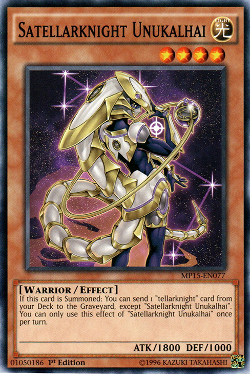 Satellarknight Unukalhai [MP15-EN077] Common | Dragon's Lair Comics and Fantasy Houston TX