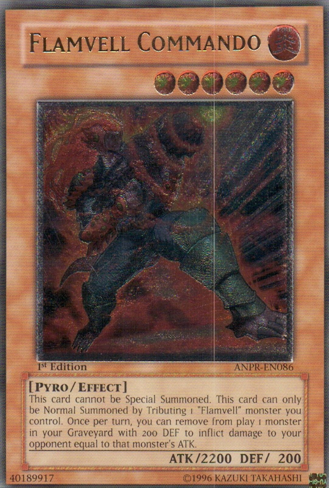 Flamvell Commando (UTR) [ANPR-EN086] Ultimate Rare | Dragon's Lair Comics and Fantasy Houston TX