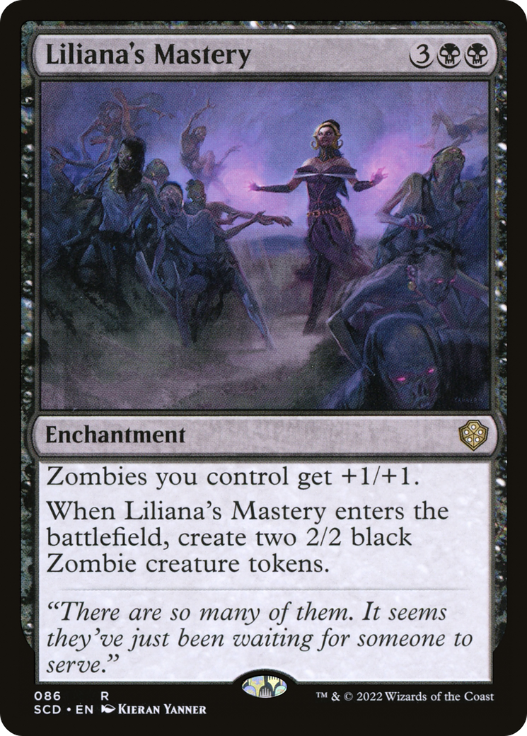 Liliana's Mastery [Starter Commander Decks] | Dragon's Lair Comics and Fantasy Houston TX