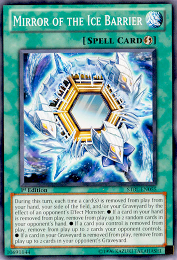Mirror of the Ice Barrier [STBL-EN055] Common | Dragon's Lair Comics and Fantasy Houston TX