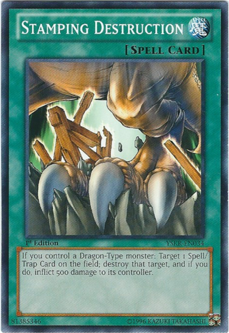 Stamping Destruction [YSKR-EN034] Common | Dragon's Lair Comics and Fantasy Houston TX