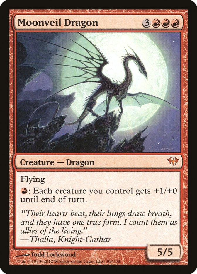 Moonveil Dragon [Dark Ascension] | Dragon's Lair Comics and Fantasy Houston TX