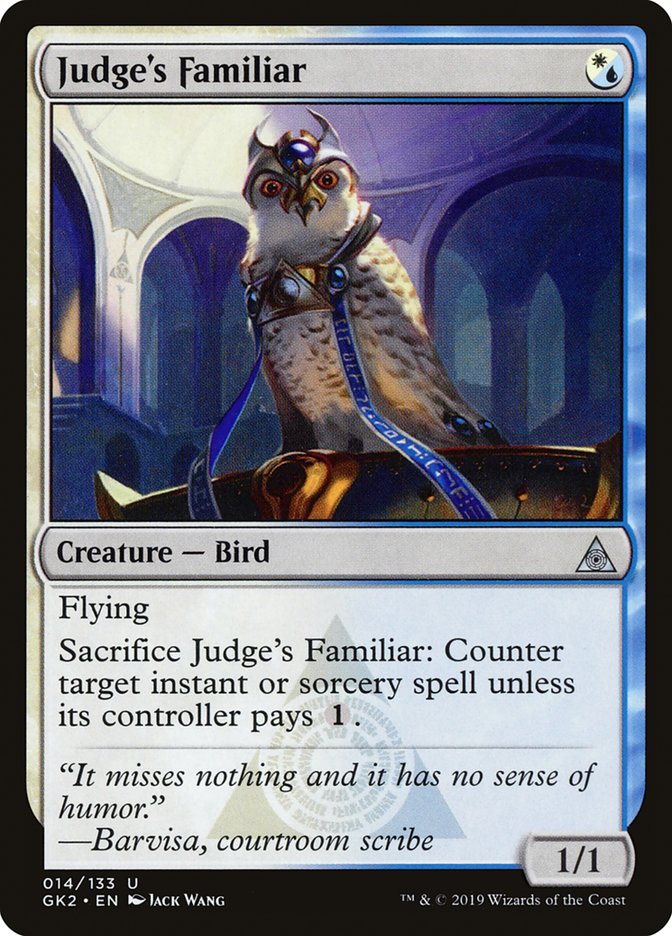 Judge's Familiar [Ravnica Allegiance Guild Kit] | Dragon's Lair Comics and Fantasy Houston TX