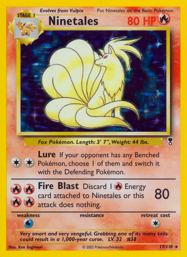 Ninetales (17/110) [Legendary Collection] | Dragon's Lair Comics and Fantasy Houston TX