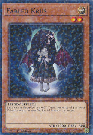 Fabled Krus (Duel Terminal) [HAC1-EN129] Common | Dragon's Lair Comics and Fantasy Houston TX