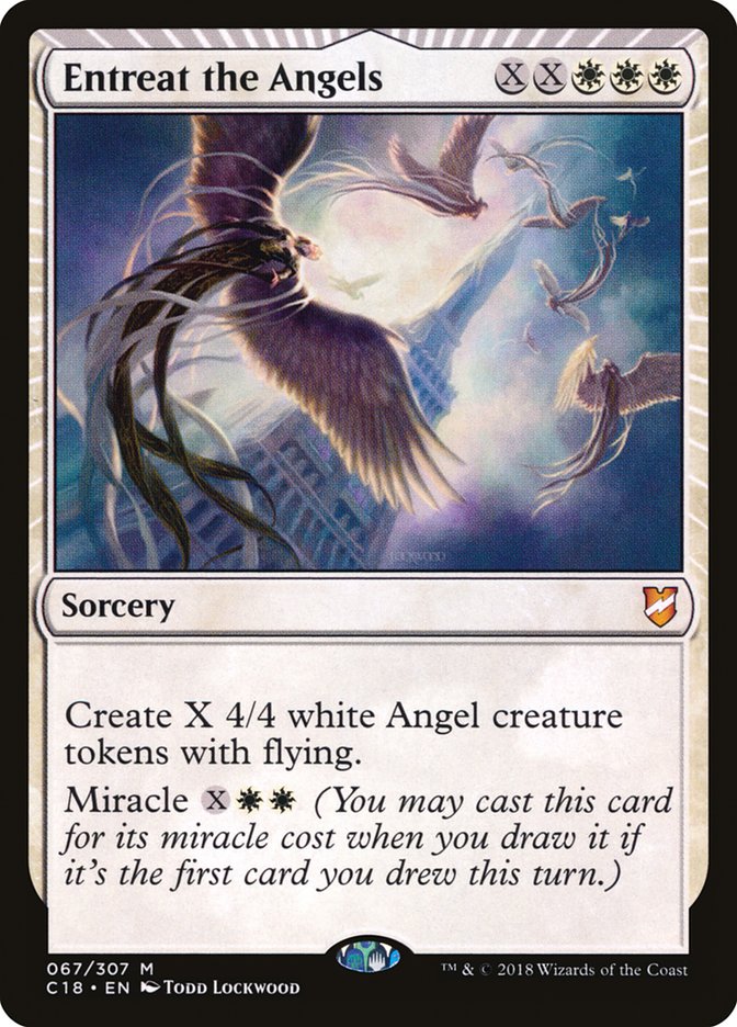 Entreat the Angels [Commander 2018] | Dragon's Lair Comics and Fantasy Houston TX