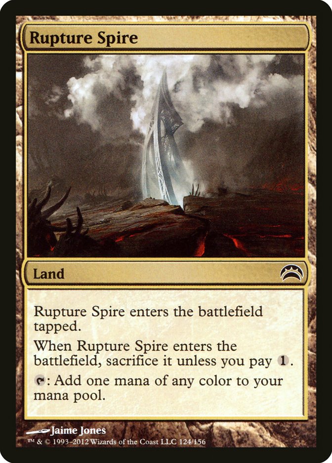 Rupture Spire [Planechase 2012] | Dragon's Lair Comics and Fantasy Houston TX