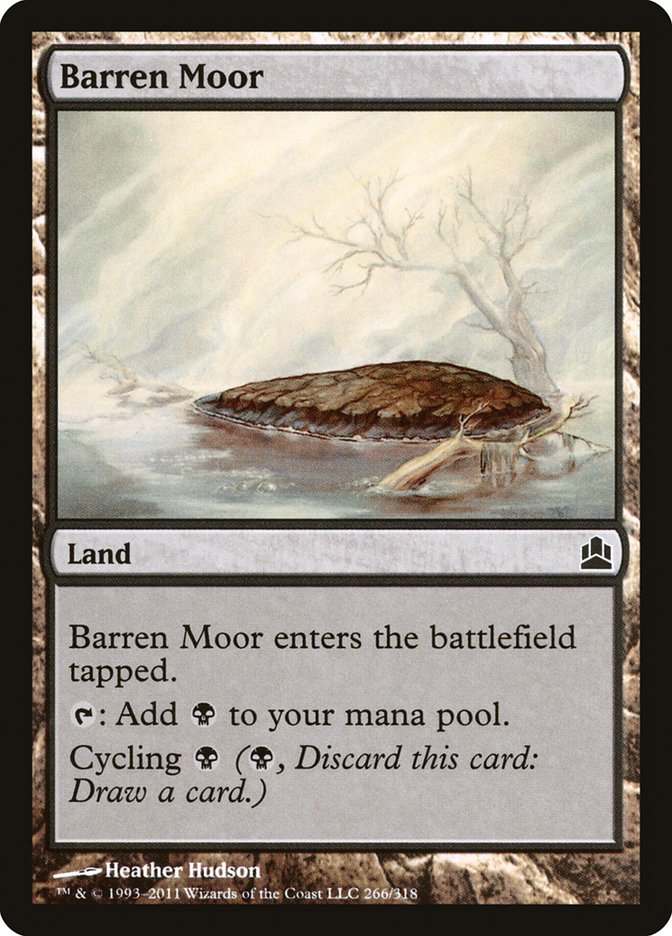 Barren Moor [Commander 2011] | Dragon's Lair Comics and Fantasy Houston TX