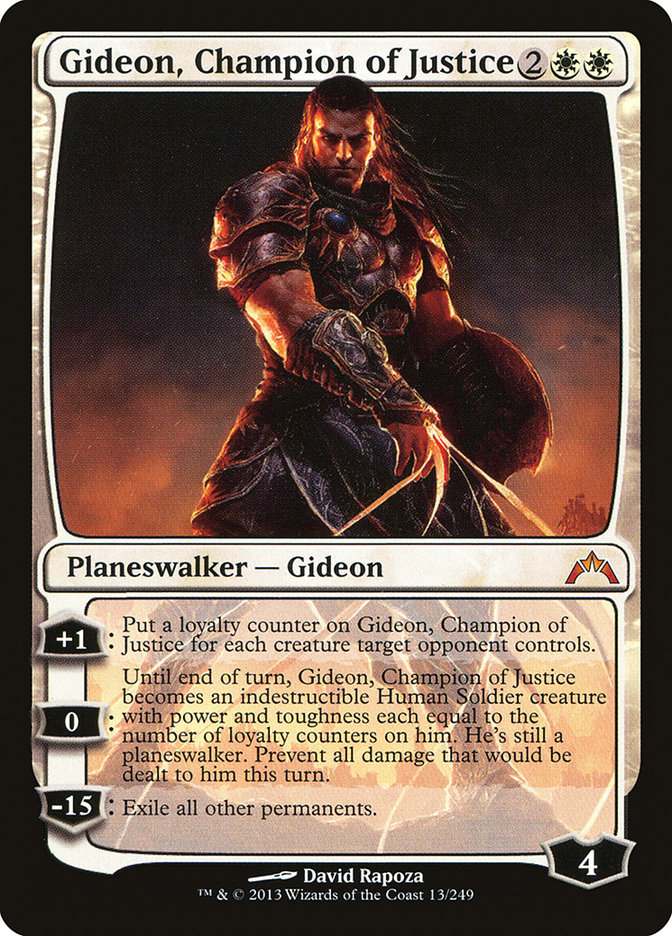 Gideon, Champion of Justice [Gatecrash] | Dragon's Lair Comics and Fantasy Houston TX