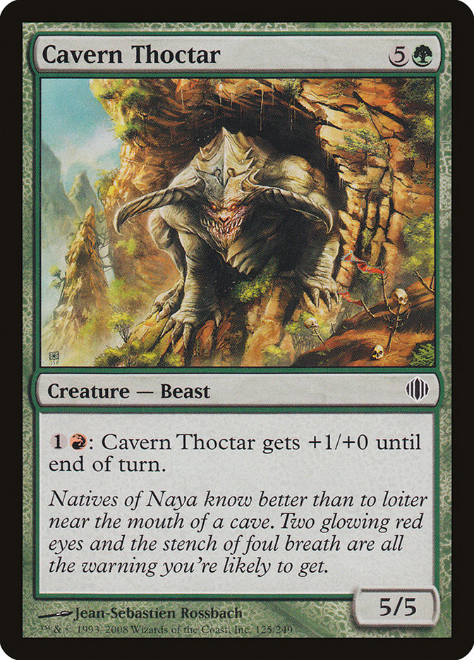 Cavern Thoctar [Shards of Alara] | Dragon's Lair Comics and Fantasy Houston TX