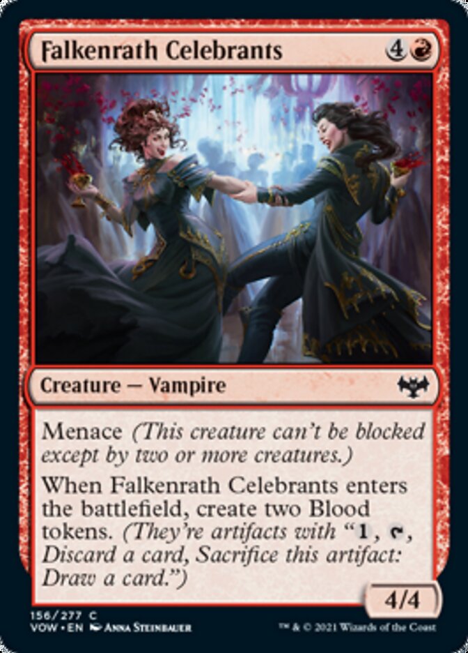 Falkenrath Celebrants [Innistrad: Crimson Vow] | Dragon's Lair Comics and Fantasy Houston TX
