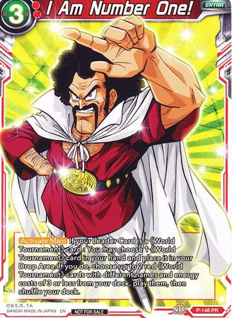 I Am Number One! (Power Booster: World Martial Arts Tournament) (P-146) [Promotion Cards] | Dragon's Lair Comics and Fantasy Houston TX