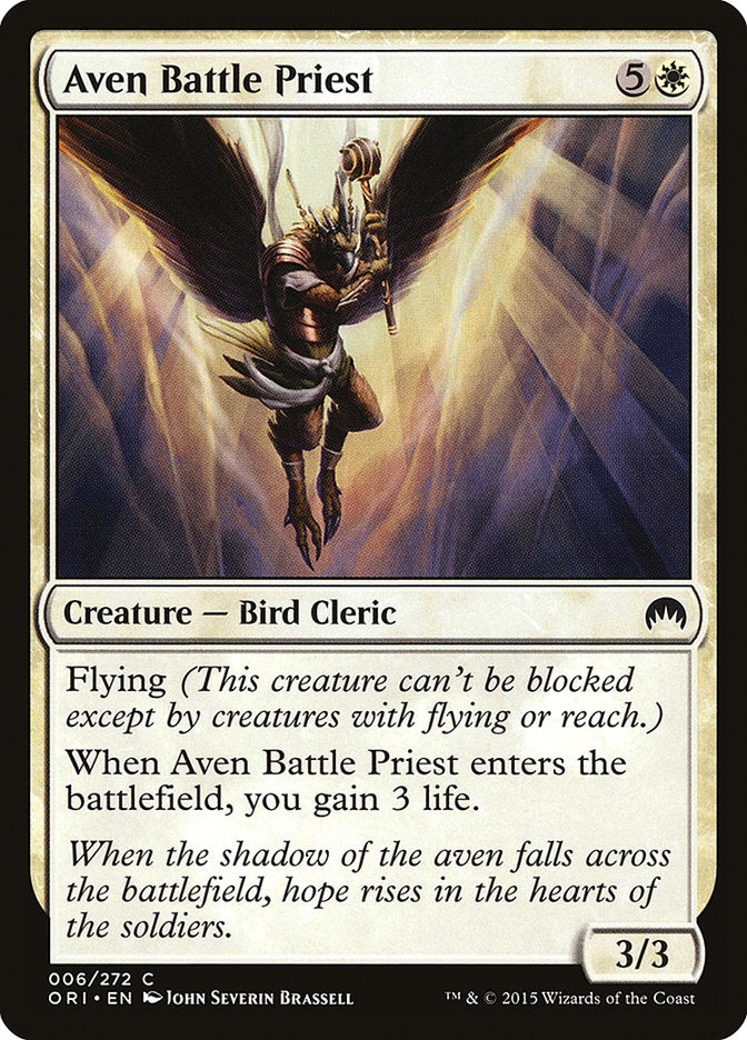 Aven Battle Priest [Magic Origins] | Dragon's Lair Comics and Fantasy Houston TX