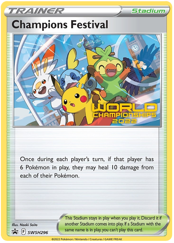Champions Festival (SWSH296) [Sword & Shield: Black Star Promos] | Dragon's Lair Comics and Fantasy Houston TX