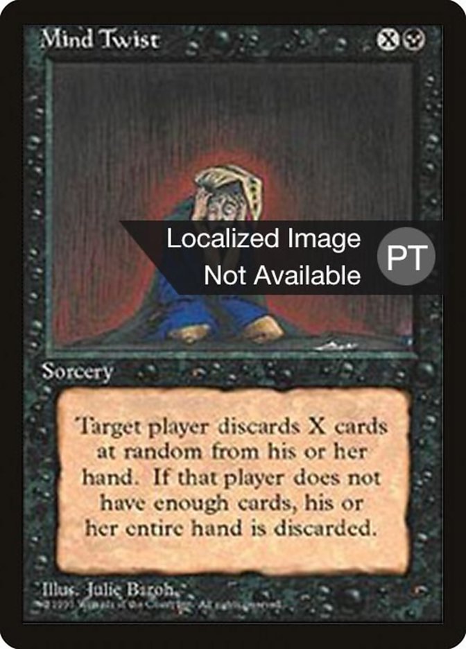 Mind Twist [Fourth Edition (Foreign Black Border)] | Dragon's Lair Comics and Fantasy Houston TX