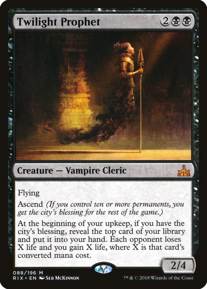 Twilight Prophet [Rivals of Ixalan] | Dragon's Lair Comics and Fantasy Houston TX