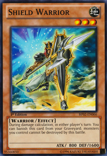 Shield Warrior [BP02-EN066] Common | Dragon's Lair Comics and Fantasy Houston TX