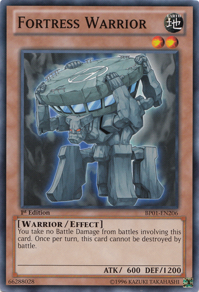 Fortress Warrior [BP01-EN206] Common | Dragon's Lair Comics and Fantasy Houston TX