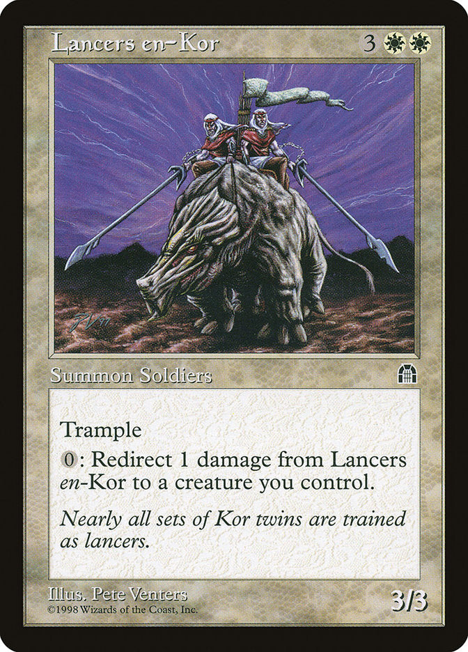 Lancers en-Kor [Stronghold] | Dragon's Lair Comics and Fantasy Houston TX