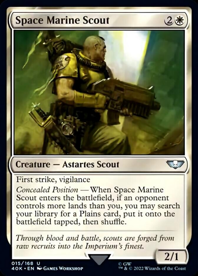 Space Marine Scout [Warhammer 40,000] | Dragon's Lair Comics and Fantasy Houston TX