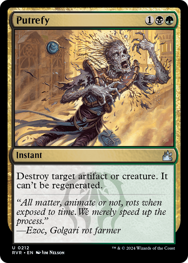 Putrefy [Ravnica Remastered] | Dragon's Lair Comics and Fantasy Houston TX