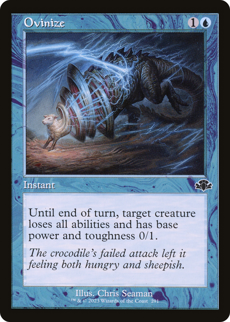 Ovinize (Retro) [Dominaria Remastered] | Dragon's Lair Comics and Fantasy Houston TX