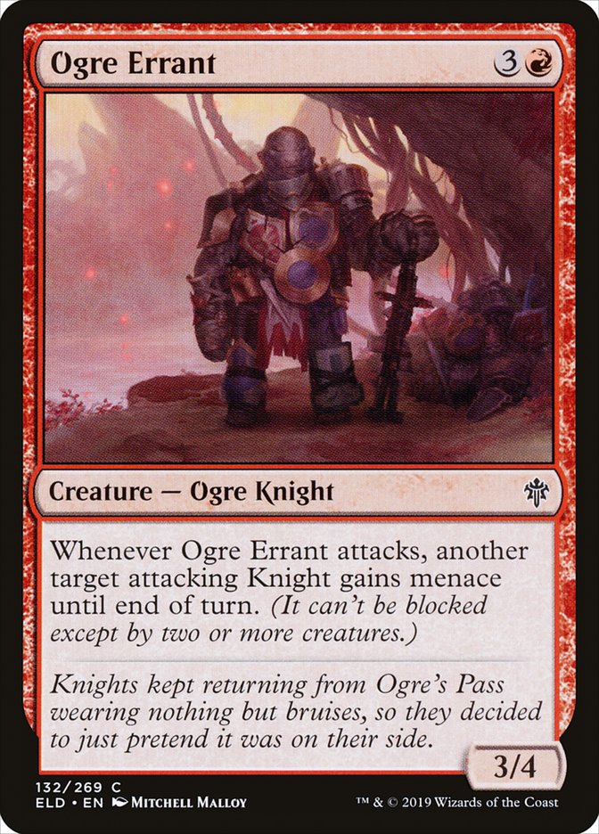Ogre Errant [Throne of Eldraine] | Dragon's Lair Comics and Fantasy Houston TX