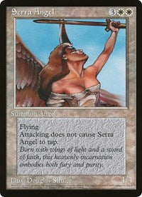 Serra Angel (Oversized) [Oversize Cards] | Dragon's Lair Comics and Fantasy Houston TX