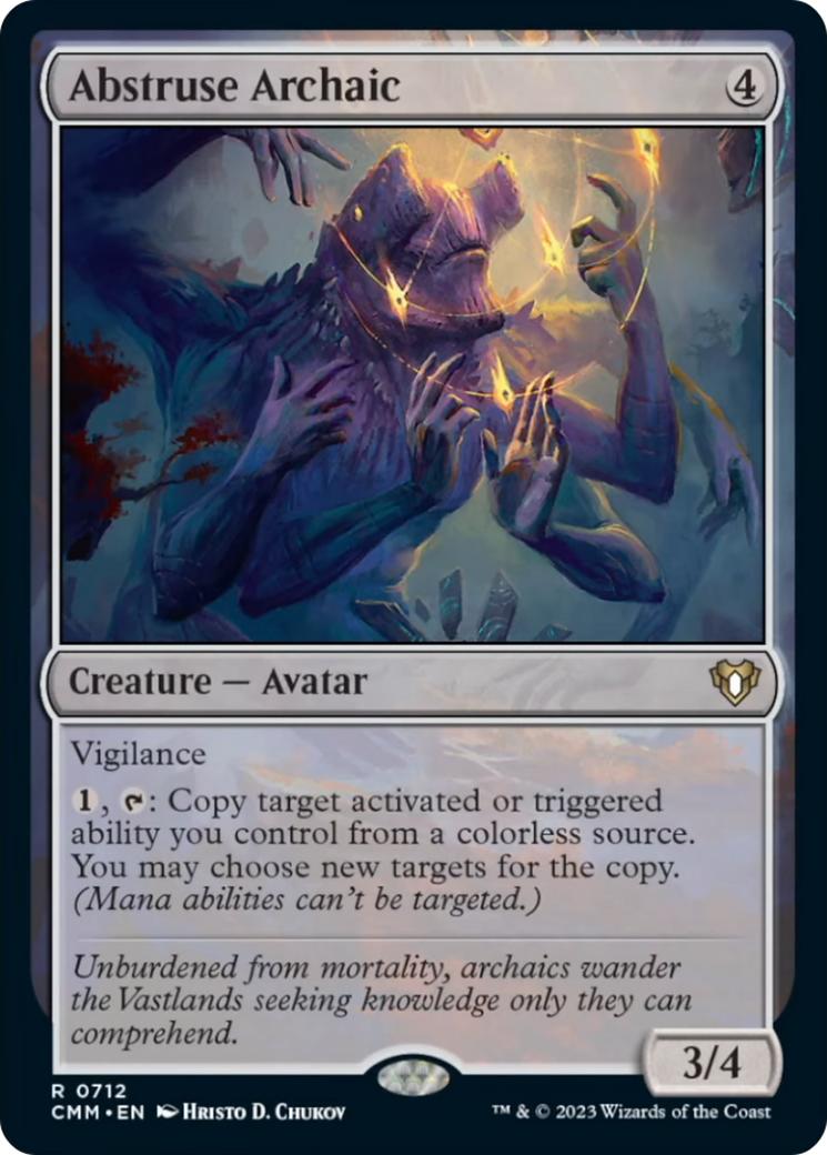 Abstruse Archaic [Commander Masters] | Dragon's Lair Comics and Fantasy Houston TX