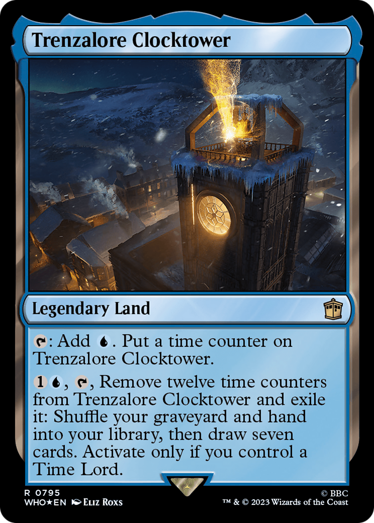 Trenzalore Clocktower (Surge Foil) [Doctor Who] | Dragon's Lair Comics and Fantasy Houston TX