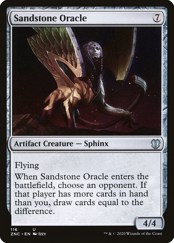 Sandstone Oracle [Zendikar Rising Commander] | Dragon's Lair Comics and Fantasy Houston TX