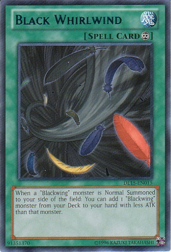 Black Whirlwind (Blue) [DL15-EN015] Rare | Dragon's Lair Comics and Fantasy Houston TX