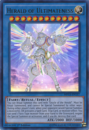 Herald of Ultimateness [MP15-EN157] Ultra Rare | Dragon's Lair Comics and Fantasy Houston TX