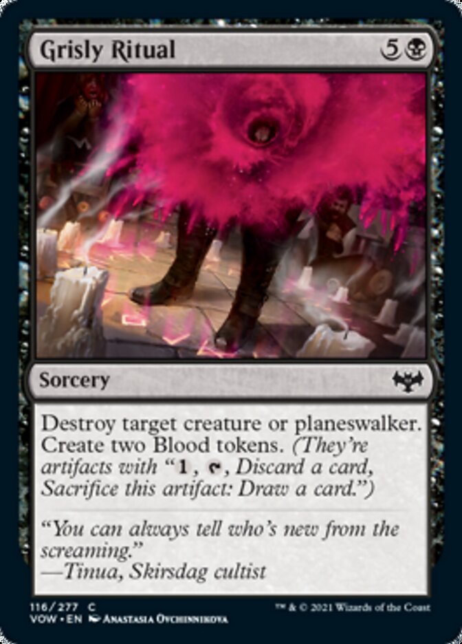 Grisly Ritual [Innistrad: Crimson Vow] | Dragon's Lair Comics and Fantasy Houston TX