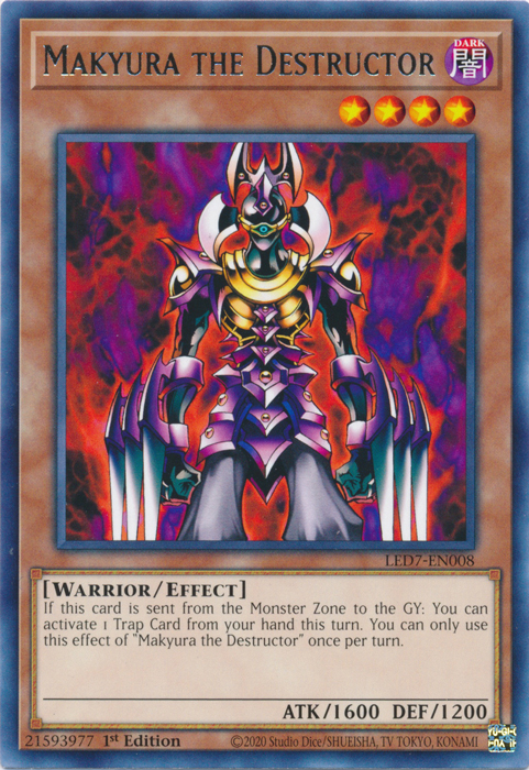 Makyura the Destructor [LED7-EN008] Rare | Dragon's Lair Comics and Fantasy Houston TX