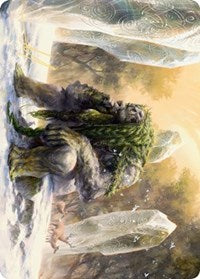 Svella, Ice Shaper Art Card (Gold-Stamped Signature) [Kaldheim Art Series] | Dragon's Lair Comics and Fantasy Houston TX