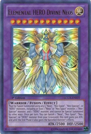Elemental HERO Divine Neos [LCGX-EN077] Ultra Rare | Dragon's Lair Comics and Fantasy Houston TX
