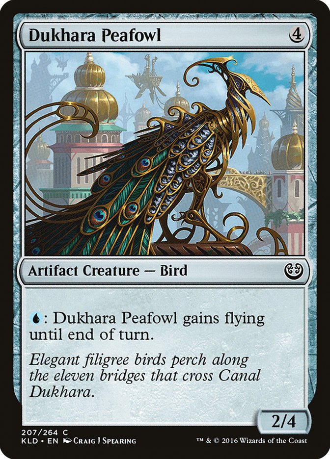 Dukhara Peafowl [Kaladesh] | Dragon's Lair Comics and Fantasy Houston TX