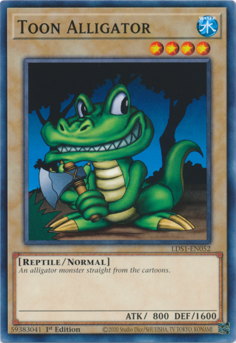 Toon Alligator [LDS1-EN052] Common | Dragon's Lair Comics and Fantasy Houston TX