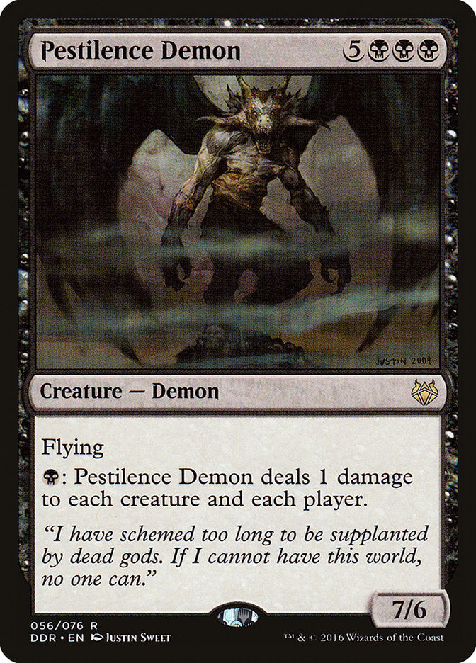 Pestilence Demon [Duel Decks: Nissa vs. Ob Nixilis] | Dragon's Lair Comics and Fantasy Houston TX