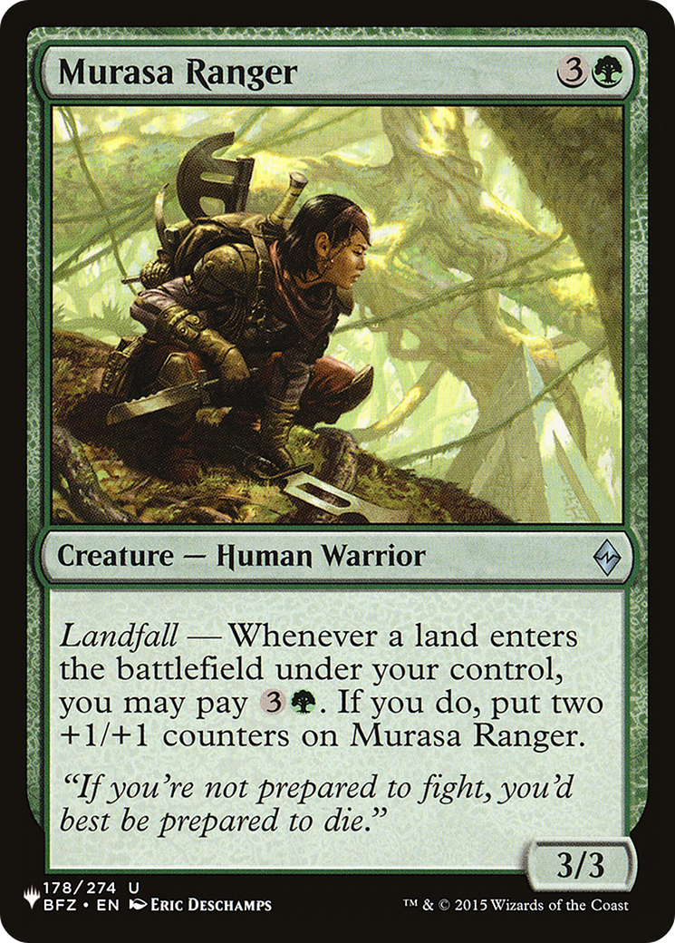 Murasa Ranger [The List] | Dragon's Lair Comics and Fantasy Houston TX