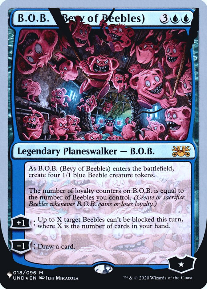 B.O.B. (Bevy of Beebles) (Unfinity Foil Edition) [The List] | Dragon's Lair Comics and Fantasy Houston TX