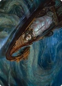 Funeral Longboat Art Card [Kaldheim Art Series] | Dragon's Lair Comics and Fantasy Houston TX